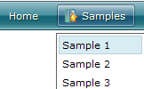 Create Menu Item In Javascript sample