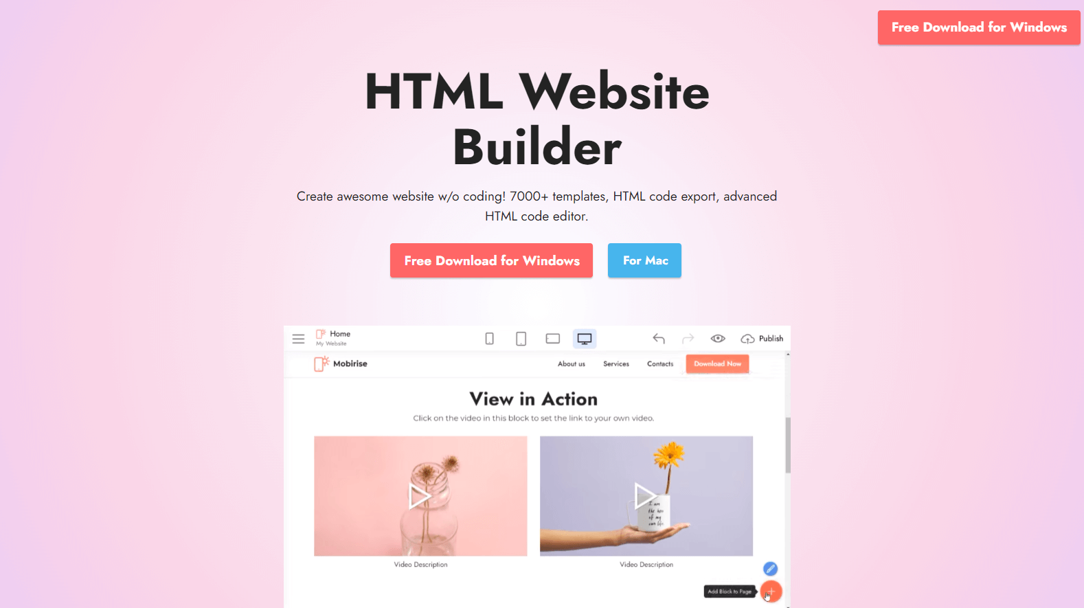  Website Builder Html